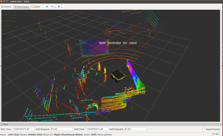 rviz point cloud